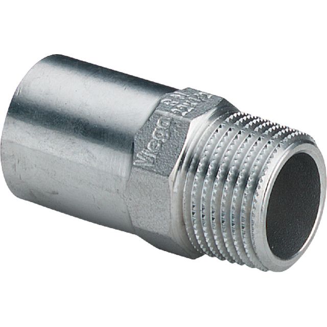 Viega - Einsteckstück SANPRESS Inox 2311.1 54mm x 2 AG Edelstahl