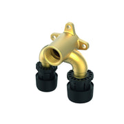 TECE SE - TECElogo-Ax U-Doppelwandscheibe reduz. Dim. 16 x Rp 1/2 x 20, Siliziumbronze