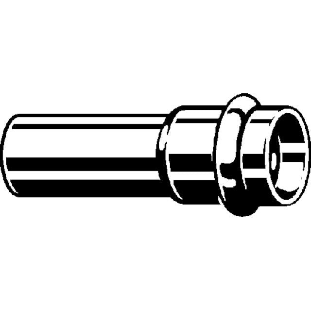 Viega - Übergangsstück PROFIPRESS G 2613 für Gas 18mm Rotguss