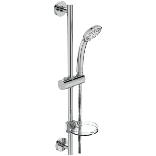 Ideal Standard - Brausekombination 600mm IDEALRAIN B9503 3-Funktionshandbrause 80mm chrom