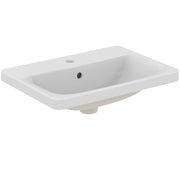 Ideal Standard - Einbauwaschtisch CONNECT, rechteckig, 1Hl., m.Ül., 580x430x175mm, Weiß