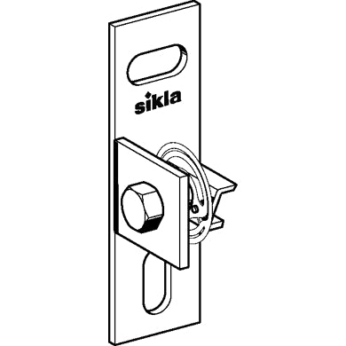 Sikla - Montagesatz MV 41 f.Montageschiene 40x22-62, 41x21-52mm 143794