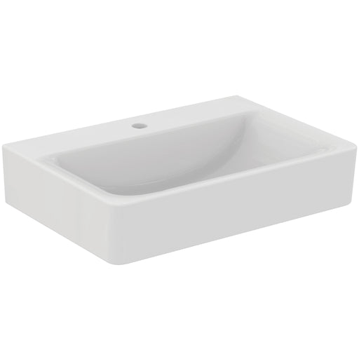 Ideal Standard - Waschtisch CONNECT 650x460mm E8106 o.ÜL. 1Hl weiß