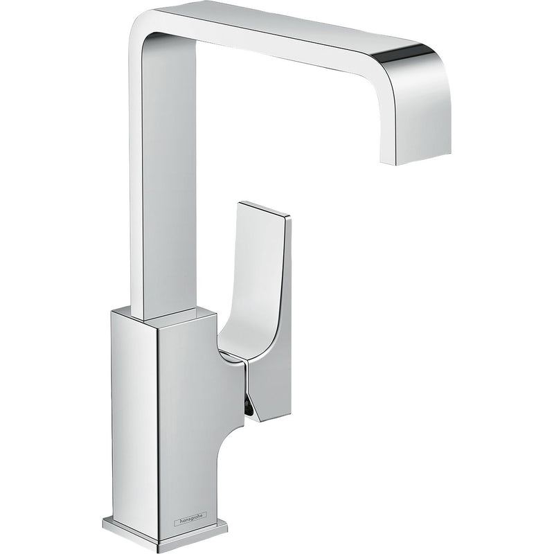 Hansgrohe - Waschtischmischer 230 METROPOL chrom Schwenkauslauf mit Push-Open Ablaufg