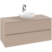 VILLEROY & BOCH - Konsolen-Unterschrank 1200mm f AWT 2 Ausz 1 Aussch mLB C518H1 RR Macciato