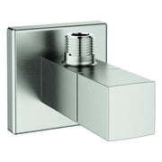 Grohe - Eckventil EUROCUBE 22012 DN15 Abgang 3/8'' supersteel