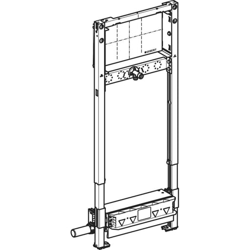 Geberit Vertriebs - Duofix Element f. Dusche, 130cm mit W-Ablauf, W-Arm.UP, H: 65-90mm