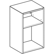 Geberit Vertriebs - Smyle Square Seitenschrank, offen 36x60x29,9cm, lava