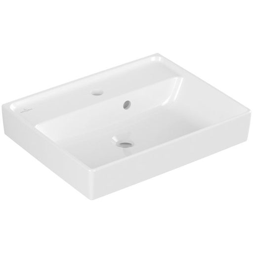 VILLEROY & BOCH - Handwaschbecken COLLARO 43345G 500x400mm Eckig m Überl Weiß Alpin C