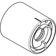 Hansgrohe - Anschlaghülse Therm.ibox universal 96439800 edelstahl