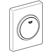 Grohe - Abdeckplatte Skate 38595P00 mattchrom m.Druckknopfbetätigung