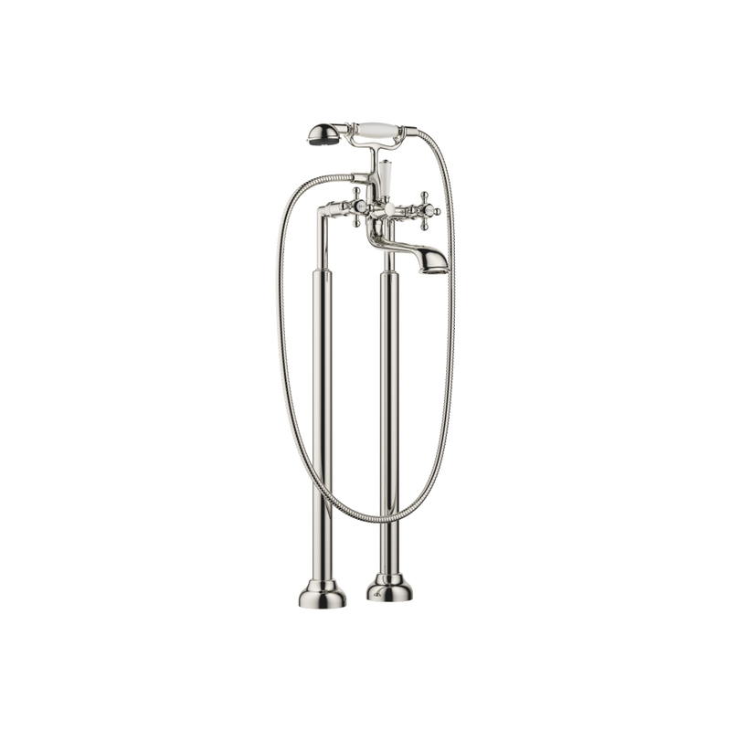 Dornbracht - Wannen 2-Locharmatur mit Fuß MADISON 25943360-08 Ausladung 245mm platin
