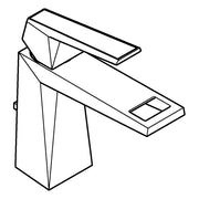 Grohe - EH-WT-Batt. Allure Bril. PC 24399 M-Size Griff VN-Caesarstone chrom
