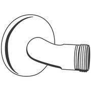 Grohe - Anschlusswinkel 12110 für Vertica-Batterien 1/2x3/4 45 chrom
