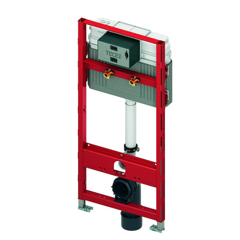 TECE SE - TECEprofil WC-Modul mit Uni-Spülkasten f Geberit Publica Ausgussb., Bauh. 1340 mm