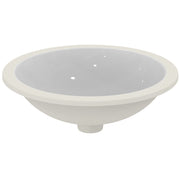 Ideal Standard - Unterbauwaschtisch CONNECT, rund, o.Hl., m.Ül., 480x480x175mm, Weiß