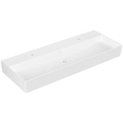 VILLEROY & BOCH - WT Memento 2.0 1200x470mm re-eckig 2HL. o. ÜL. geschliffen Weiß Alpin