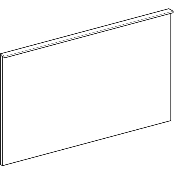 Geberit Vertriebs - Lichtspiegel XENO2 mit direkter und indirekter Beleuchtung, 120x71x5,5cm