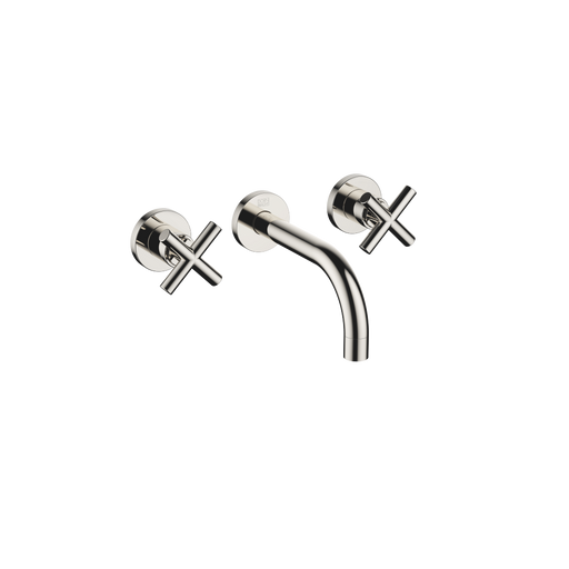 Dornbracht - Fertigset WT- Wandarmatur TARA 36707892 Kreuzgriff platin