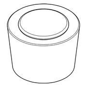 Grohe - Umstellknopf 07576 für Atlanta Mehrlochkombination chrom
