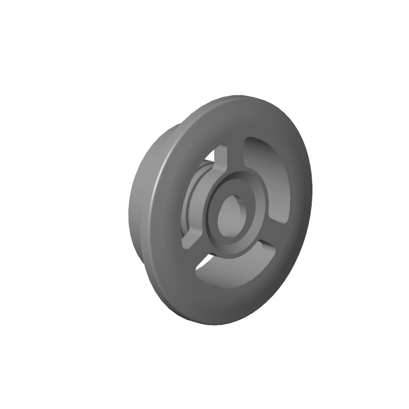 Dornbracht - Rosette für Überlauf Ersatzteile 091101107 chrom
