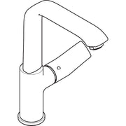 Hansgrohe - Waschtischmischer 230 METRIS Schwenkauslauf chrom push-open