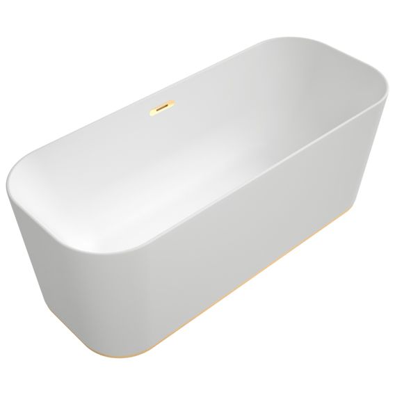 VILLEROY & BOCH - Badewanne Finion A300V2 1700x700x620 mm Duo Freistehend Stone White