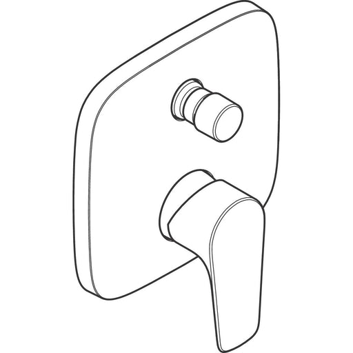 Hansgrohe - Wannenmischer Unterputz TALIS E Fertigset BBR