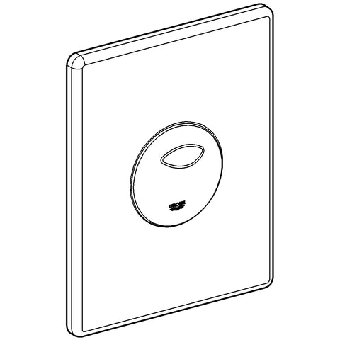 Grohe - WC-Betätigung SKATE 42303 für f.AV1 2-Mengen o.Start/Stopp alt chrom