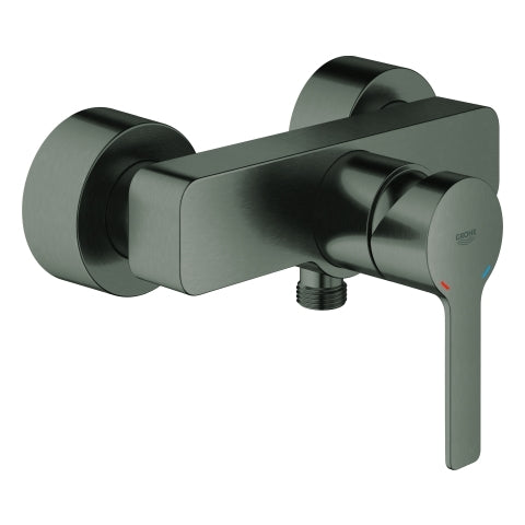 Grohe - EH-Brausebatterie LINEARE 33865_1 Wandmontage hard graphite gebürstet