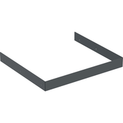 Geberit Vertriebs - Abstand-Reling, schwarz, ACANTO HWB- US 45 zu Art.-Nr.: 500.608.16.1