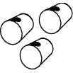 TECE SE - TECEone Duschstabkappe small (3 x) 90