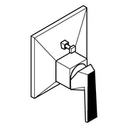 Grohe - Wannenbatt. Allure Bril. PC 24425 FMS Griff Rändelstruktur chrom