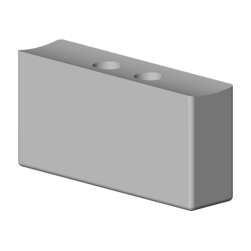 Dornbracht - Griff Ersatzteile 092033006 D. 58 x 23 mm weiß matt