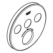 Grohe - Rosette 49036 für SmartControl UP-THM rund mit 3 ASV moon white