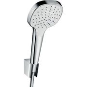 Hansgrohe - Brausenset CROMA Select E 1jet/Porter weiß/chrom Brauseschlauch 1250mm