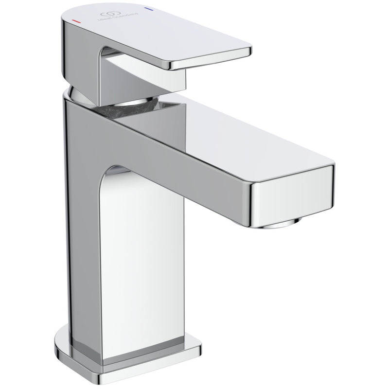 Ideal Standard - WT-Armatur EDGE, Slim Piccolo, o.Ablgarn., Ausld.90mm, Chrom
