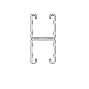 Walraven - Doppelschiene RapidStrut 6m BUP1000 41x82 (41 doppelt) 2,0mm, p.m