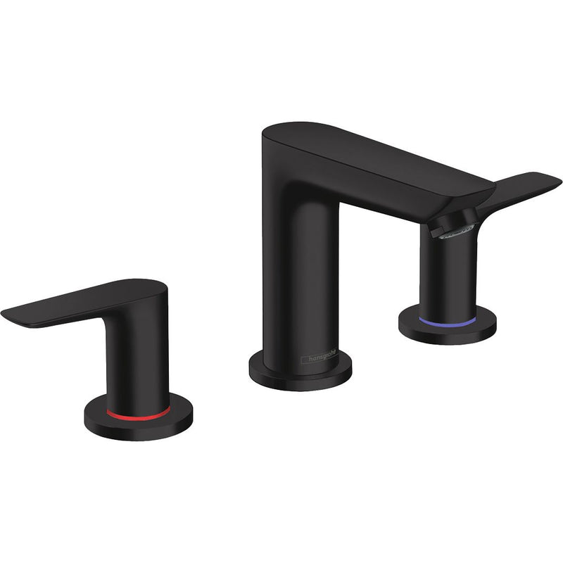 Hansgrohe - 3-Loch Waschtischarmatur TALIS E mattschwarz