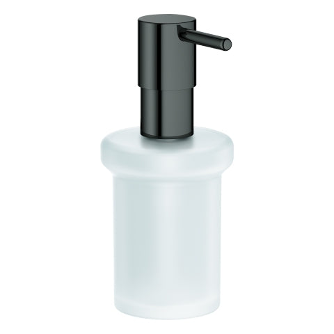 Grohe - Seifenspender ESSENTIALS 40394 für Halter ESSENTIALS/-CUBE hard graphite