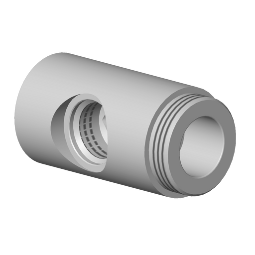 Dornbracht - Anschluss Ersatzteile 091103051 D. 37 x 68,5 mm chrom