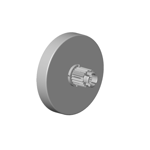 Dornbracht - Rosette Ersatzteile 04277400200 50 x 50 x 9,5 mm platin matt