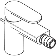 Hansgrohe - Bidetmischer VERNIS Blend chrom