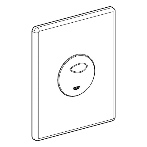 Grohe - WC-Betätigung SKATE 42303 für f.AV1 2-Mengen o.Start/Stopp alt alpinw