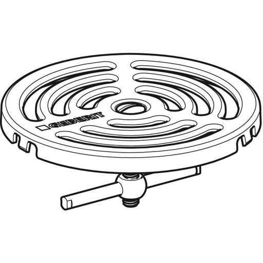 Geberit Vertriebs - Rost verschraubbar, rund D:10cm
