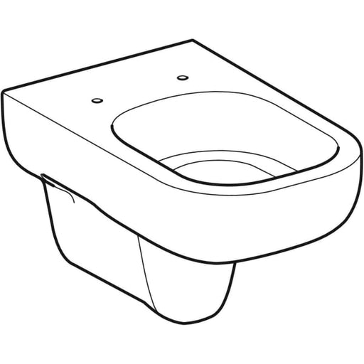 Geberit Vertriebs - Wand-WC SMYLE Tiefspüler
