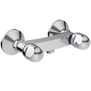 Ideal Standard - Zweigriff-Brauseamatur AP ALPHA B1423A o.Garnitur chrom
