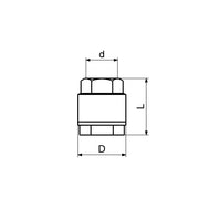 Schlösser Armaturen - Schl�sser RUECKSCHLAGVENTIL, MESSING MIT FEDER, SYSTEM YORK, 2
