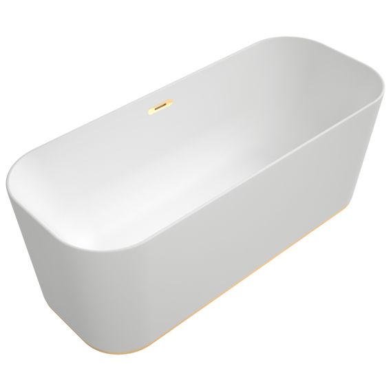 VILLEROY & BOCH - Badewanne Finion A300V1 1700x700x620 mm Duo Freistehend Stone White