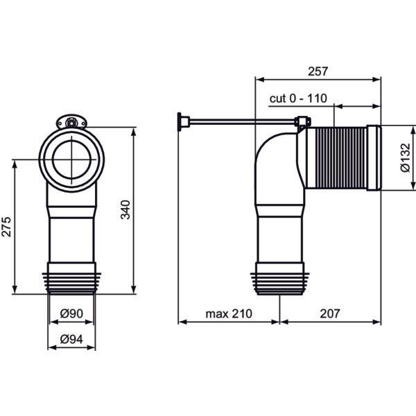 Ideal Standard - Ablaufbogen